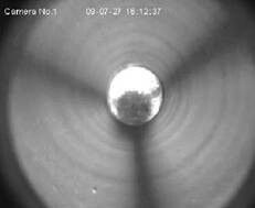 直線性の訂正のためのビデオ 地面に掘った穴 のカメラの試錐孔の点検カメラ