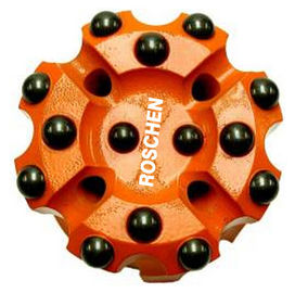 T51 89 mm Retrac の球形ボタンの平らな表面/低下中心ボタン ビット