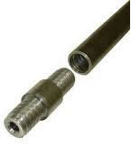DCDMA棒の鋼鉄包装の管1インチあたり糸3 TPIのとの長さ3メートルの